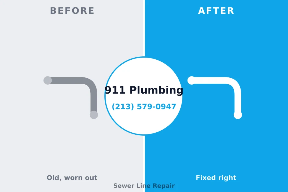 Before and after: plumbing company Snowmass Village, CO